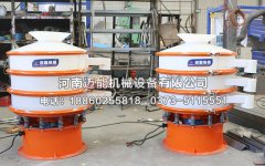 淮南市2台荧光粉塑料振动筛已发货，请年经理注意查收